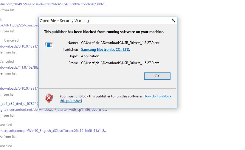 How to fix this publisher has been blocked from running software on your machine in Windows 10
