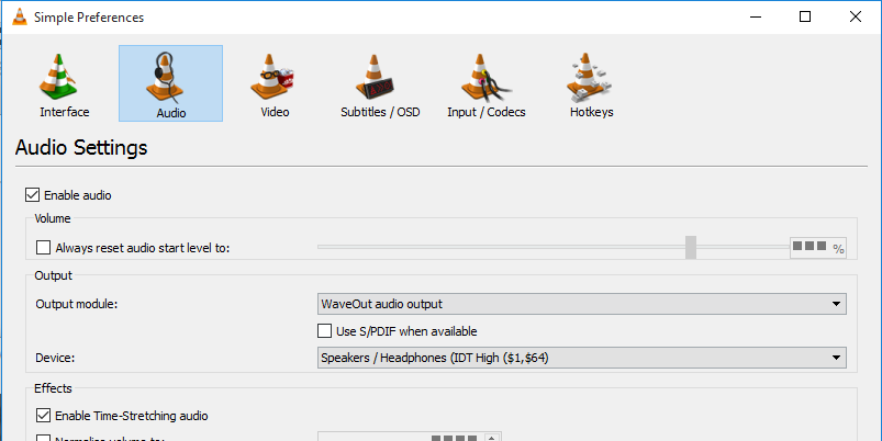 VLC Media Player Output Module