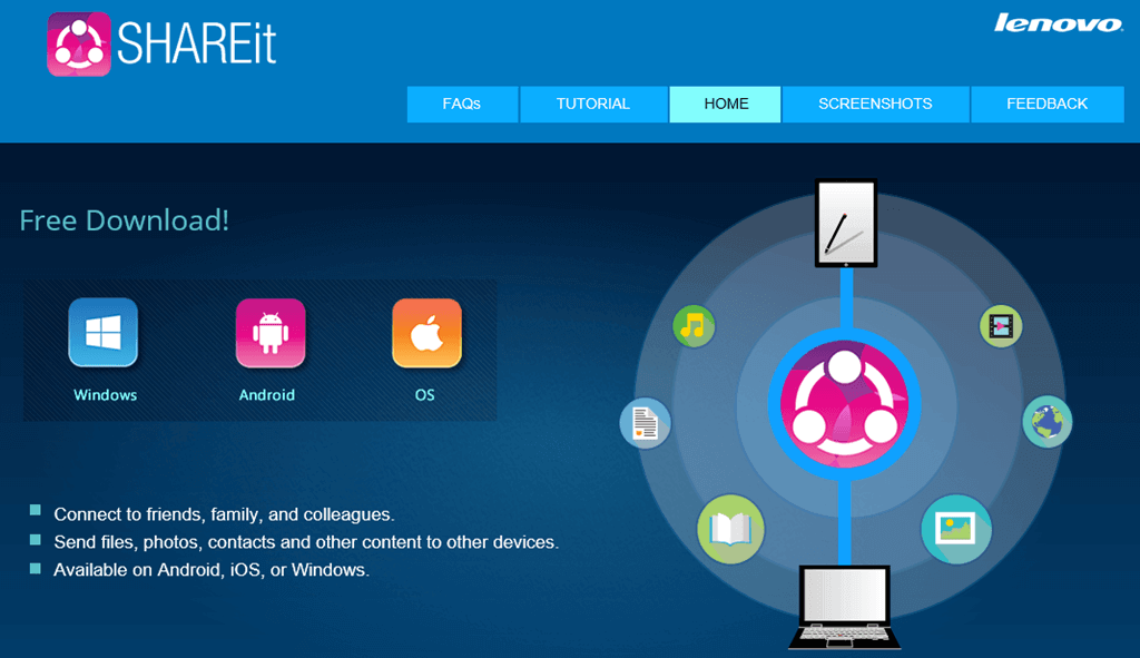 download shareit oldest version for pc