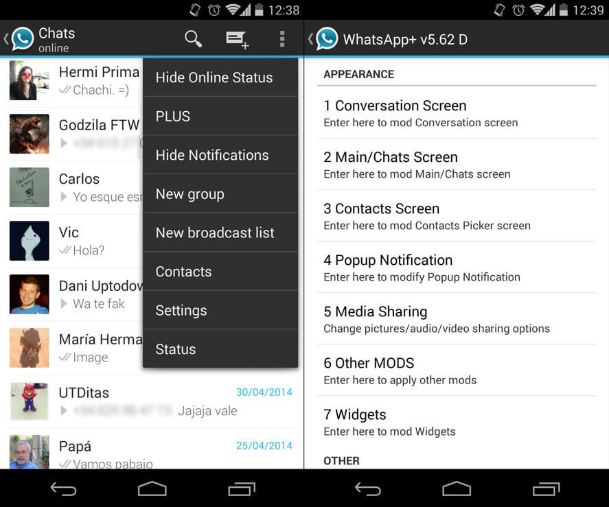 download whatsapp plus latest version for android 4.4.2